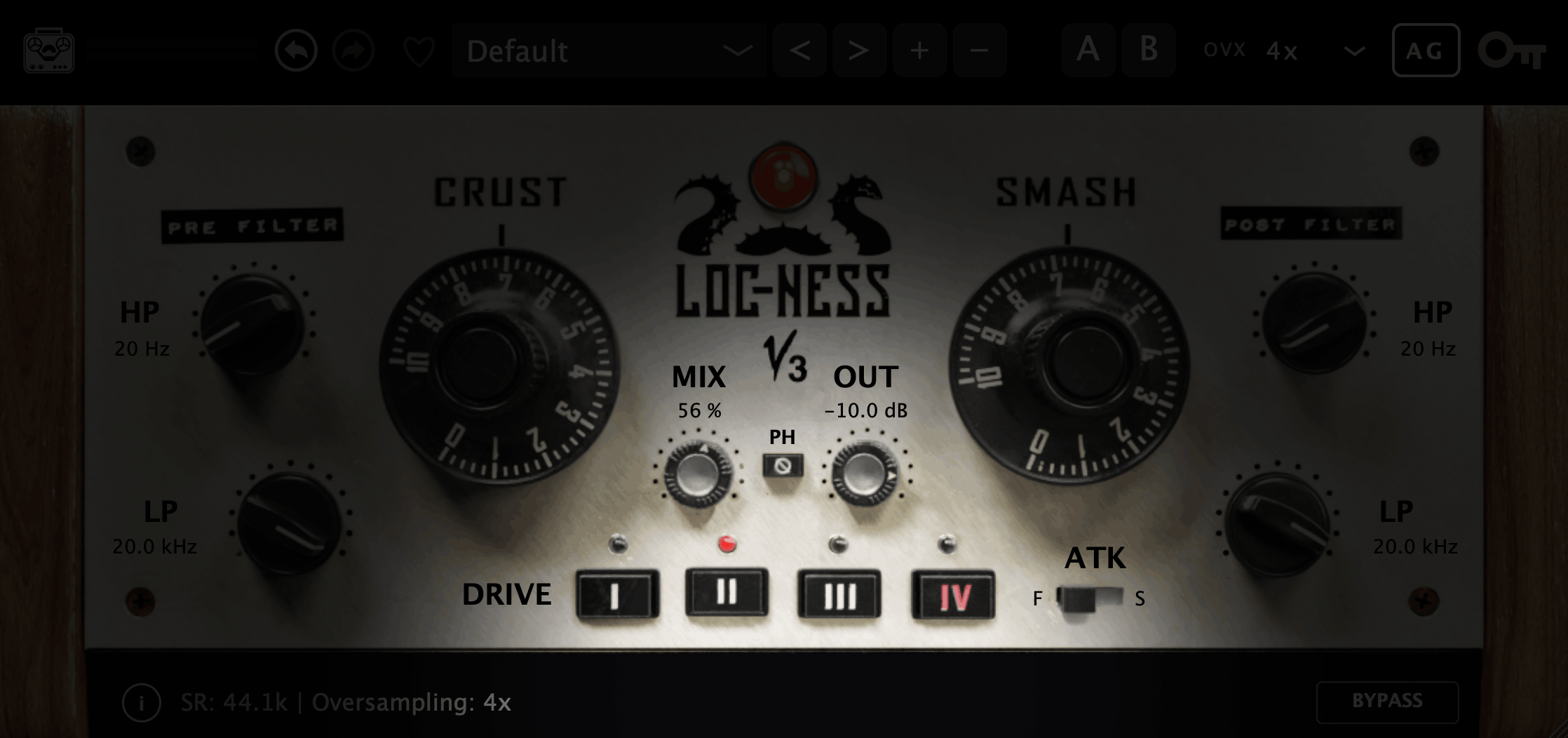 Loc-Ness V3 Drive Types and Controls