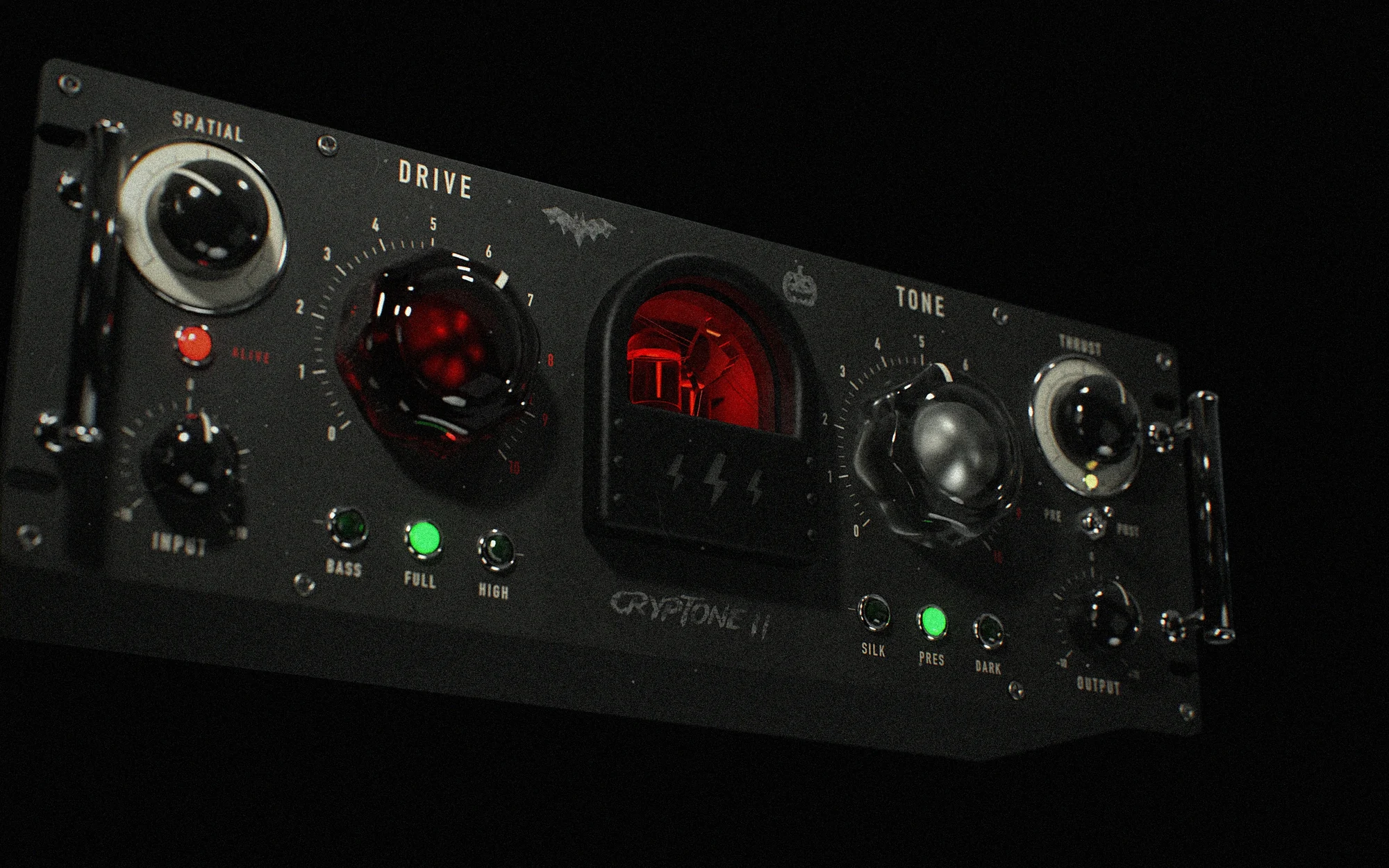 Cryptone 2 seen from an angle